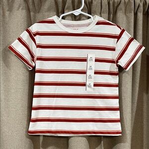 NWT Striped Red and White Kids Shirt